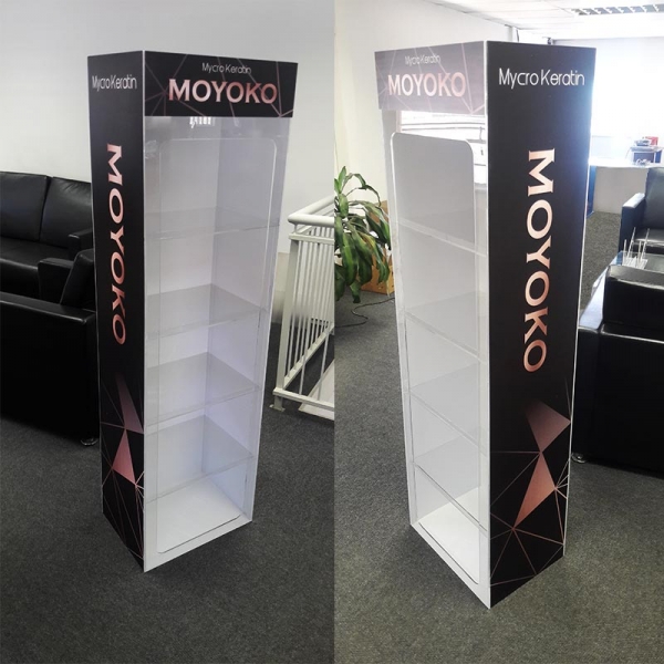 Acrylic Display Stand with Shelves