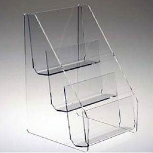 Acrylic brochure holder